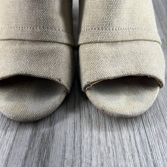 Splendid Darlene Canvas Peep Toe Bootie - Picture 3 of 16